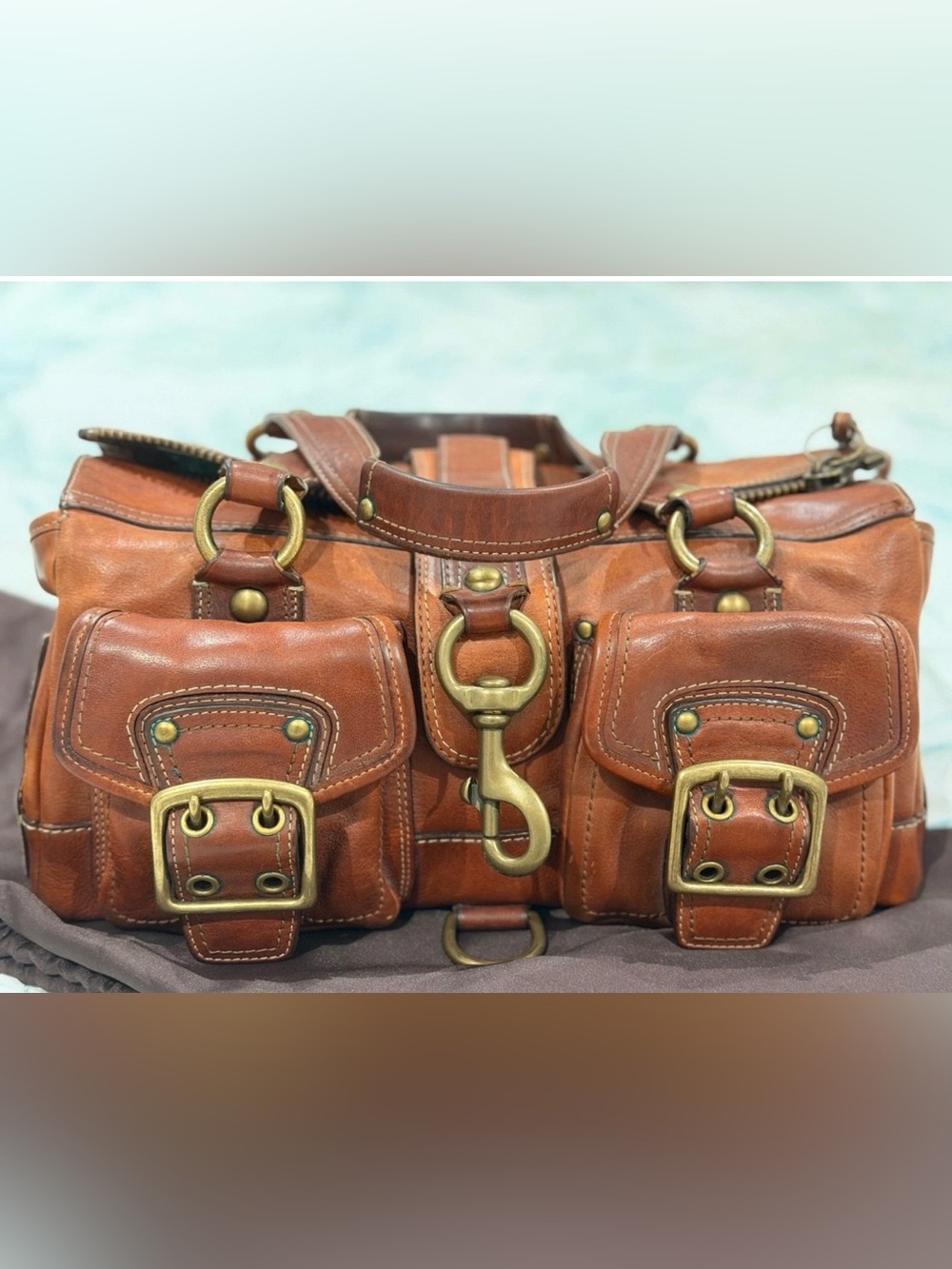 Vintage Coach Legacy Mandy Satchel 65th Anniversary 2006